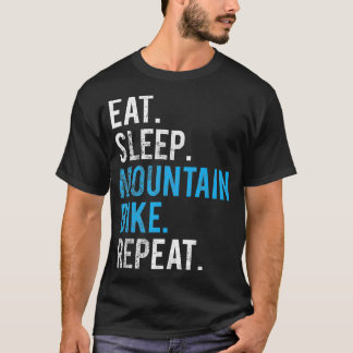 Bike Repeat Mountain Biking T Shirt