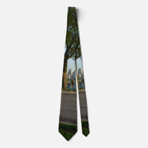 Bike Ride Down Solidarity Neck Tie Slips