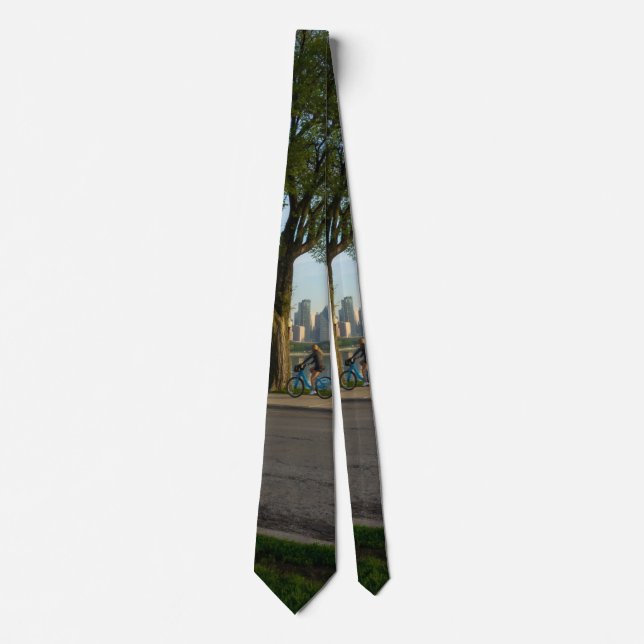 Bike Ride Down Solidarity Neck Tie Slips (Framsida)