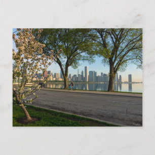 Bike Ride Down Solidarity-vykort Vykort