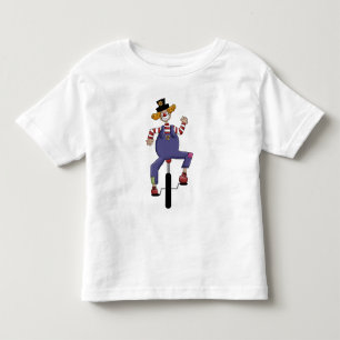 Bike Riding Circus Clown T Shirt