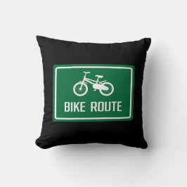 Bike Route-tecken Kudde