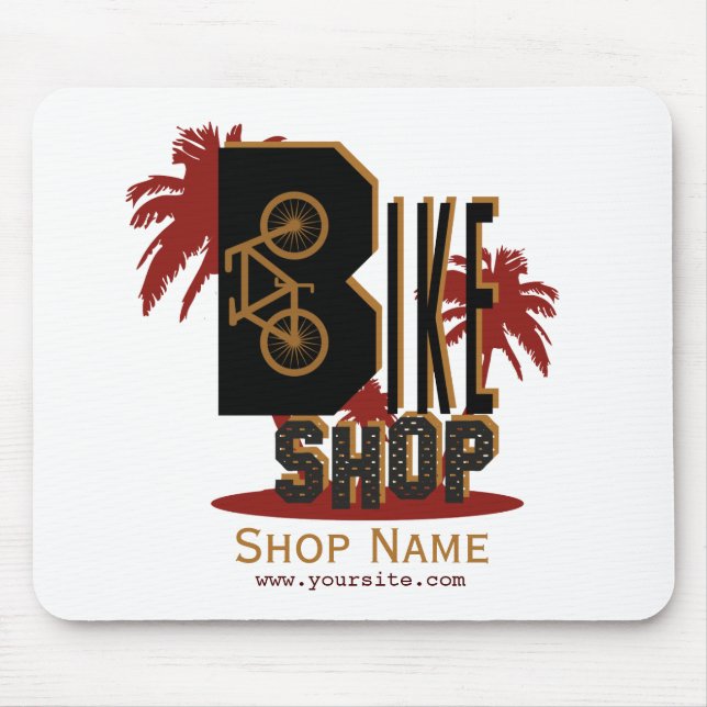 Bike Shop - Mousepad Musmatta (Framsidan)