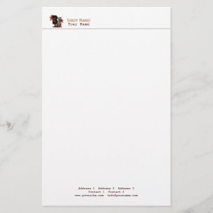Bike Shop - Stationär, Letterhead Brevpapper