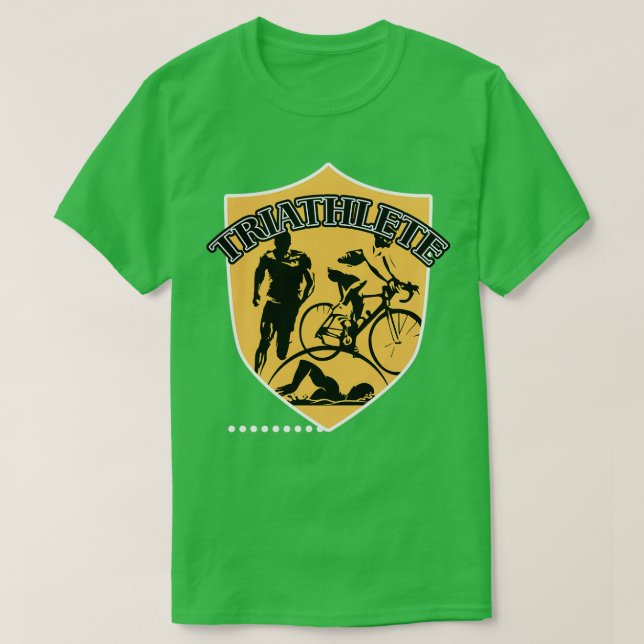 Bike Simma Springa Triathlon Hobby Sport Game Gift T Shirt (Design framsida)