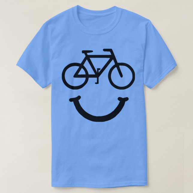 Bike Smile T Shirt (Design framsida)