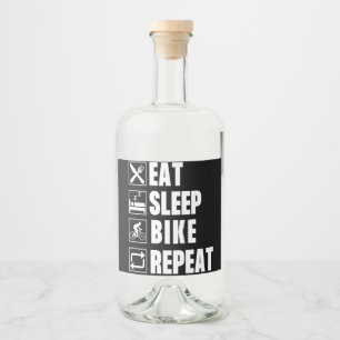 BIKE SPRITFLASKOR ETIKETT