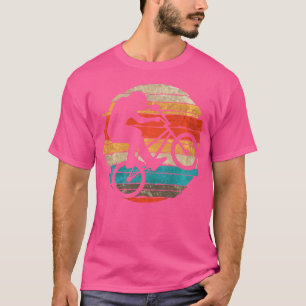 Bike Stunt Bicycle Trick Rider Jumping Bmx Tävla T Shirt