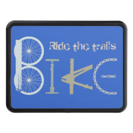 Bike the Trails Biking Parts Graffiti art Dragkroksskydd