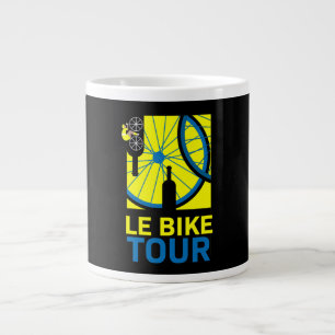 Bike Toring Art Jumbo Mugg