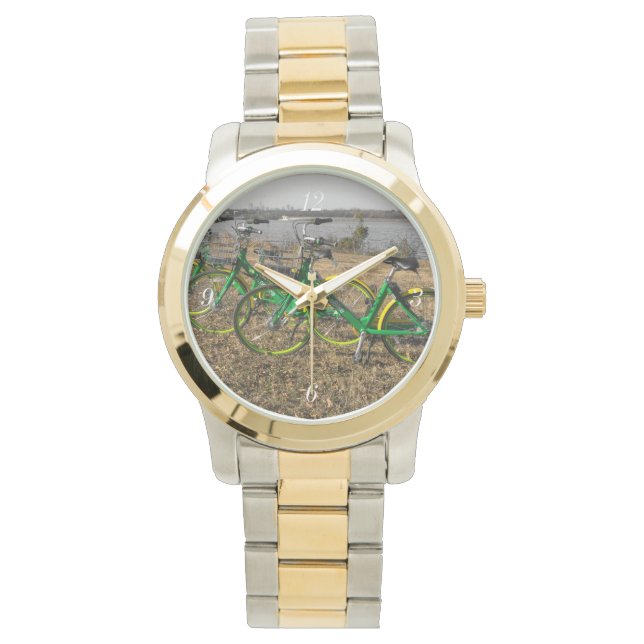 Bike Triplets Armbandsur (Framsida)