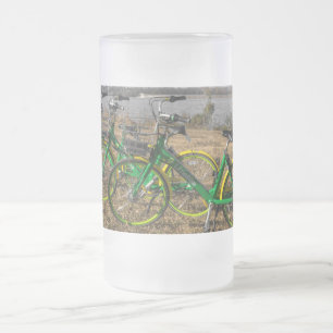 Bike Triplets Frosted Mugg