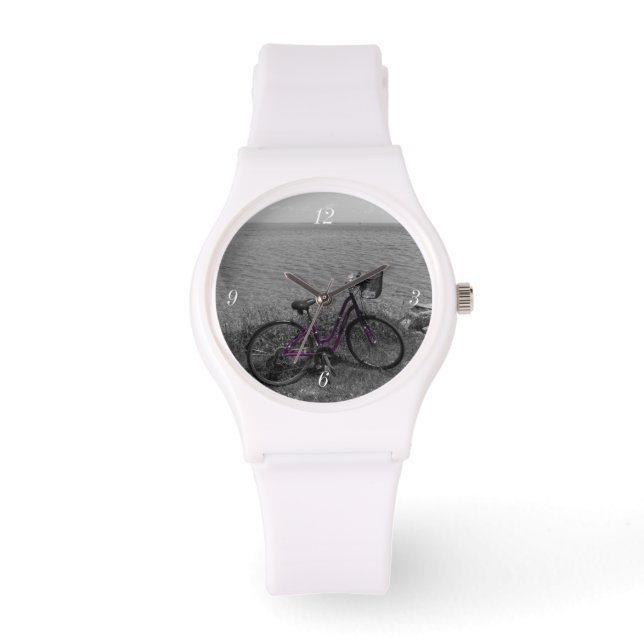 Bike vid Mackinac Select Färg Armbandsur (Framsida)
