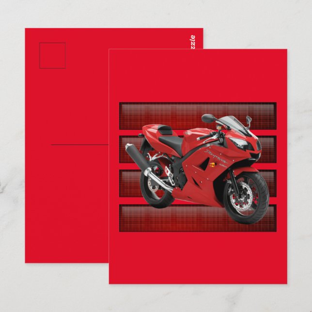 Bike Vykort (Fram/baksida)