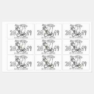 Bike Winter 2019 Alpaca Sweater Sticker