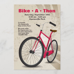 Bikeathon-inbjudan Inbjudningar