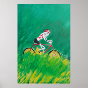 Bikeing i Paradise Poster