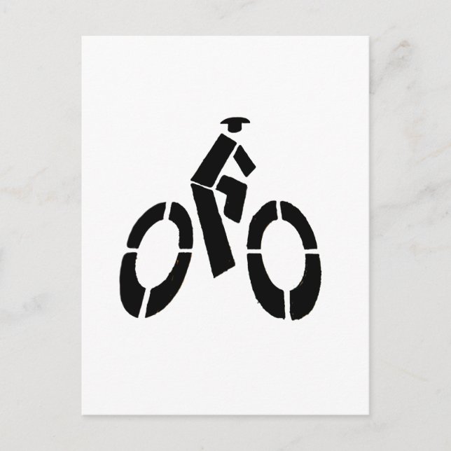 Bikeman Icon Vykort (Framsida)