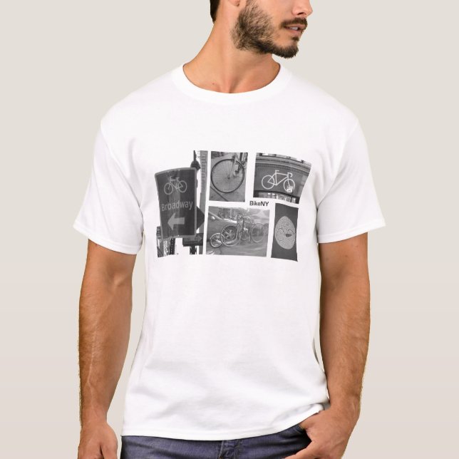 BikeNY T-shirt (Framsida)