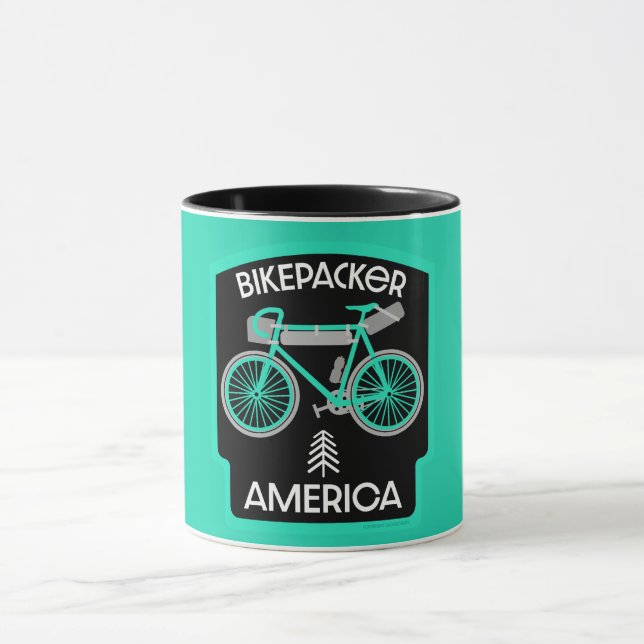 Bikepacking America Mugg (Center)