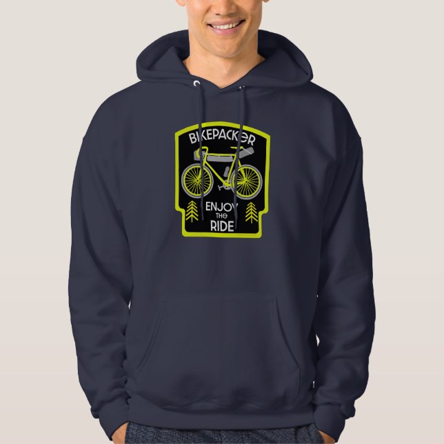 Bikepacking | Bakåt | Turkiska | Kampanj Hoodie (Framsida)