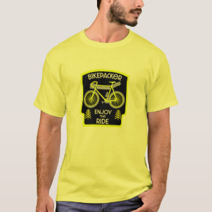 Bikepacking Bakåt Turkiska Kampanj T Shirt