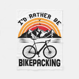 Bikepacking Bikepacker Mountain Biking Bike Cyclin Fleecefilt