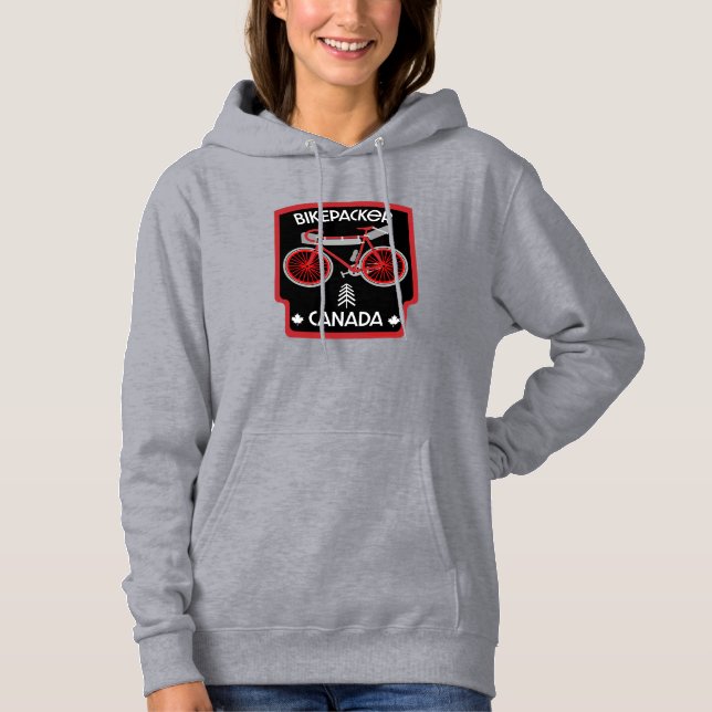 Bikepacking Canada T Shirt (Framsida)