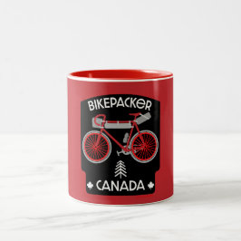 Bikepacking Canada Två-Tonad Mugg