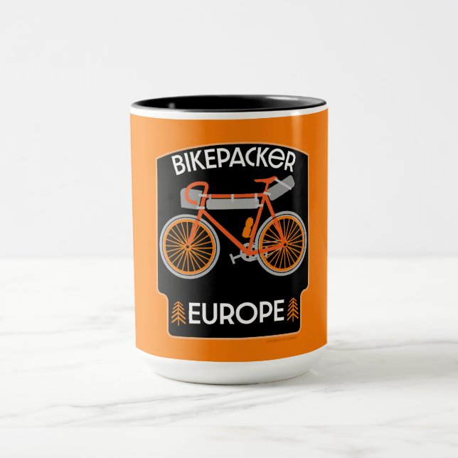 Bikepacking Europe Mugg (Center)