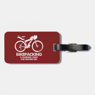 Bikepacking håller på att ta slut för odlade grödo bagagebricka