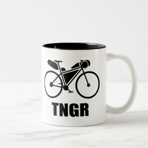 Bikepacking Tävling i norra Georgien Två-Tonad Mugg