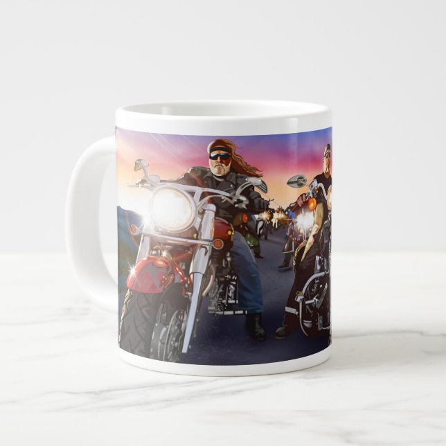 BIKER 1 MUGG JUMBO MUGG (Framsida vänster)