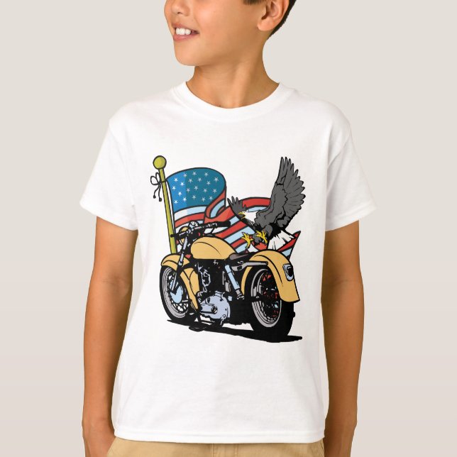 Biker American Eagle T-shirt (Framsida)