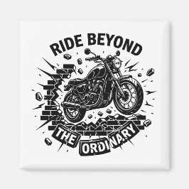 Biker Beyond Limits Ride Magnet