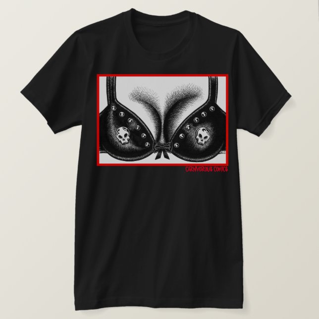 Biker Bra T Shirt (Design framsida)