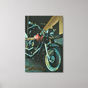 Biker Canvastryck