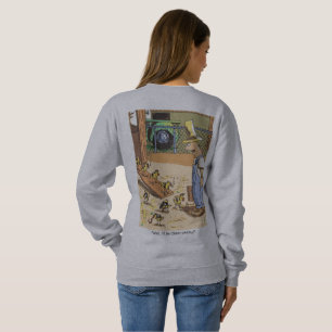 Biker Chickar Kvinnor grått- trötthetskjorta bak T Shirt