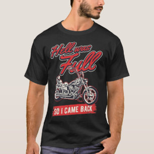 Biker citerar roligt motorcykelryttareordstäv t shirt