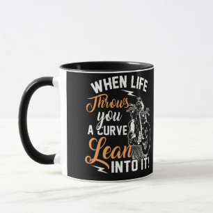 Biker citerar Sarcastic Motorcycle Rider Mugg