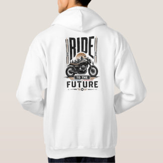 Biker Culture Mountain Wilderness Grafik Hoodie