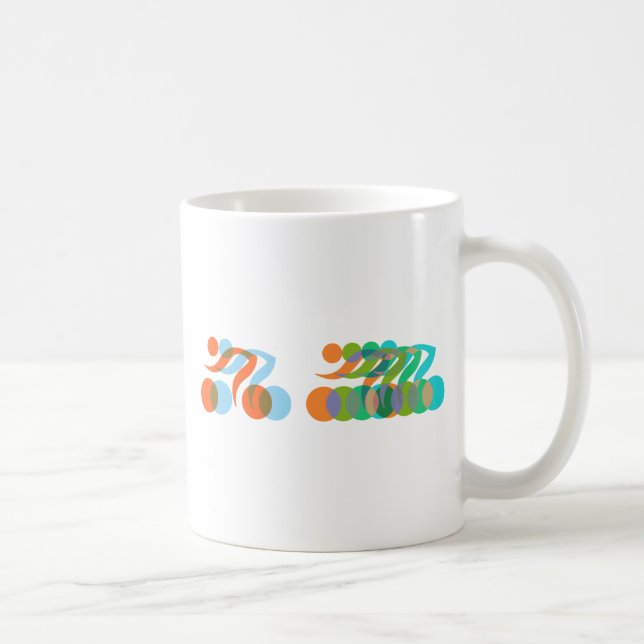 Biker, Cyclers-Freaker Kaffemugg (Höger)
