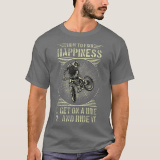 Biker Cykelcykel Rider Bike Ride 192 T Shirt