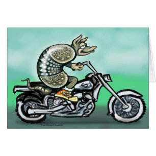 Biker Dillo Hälsningskort