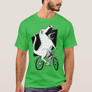 BIKER DINOSAUR T SHIRT