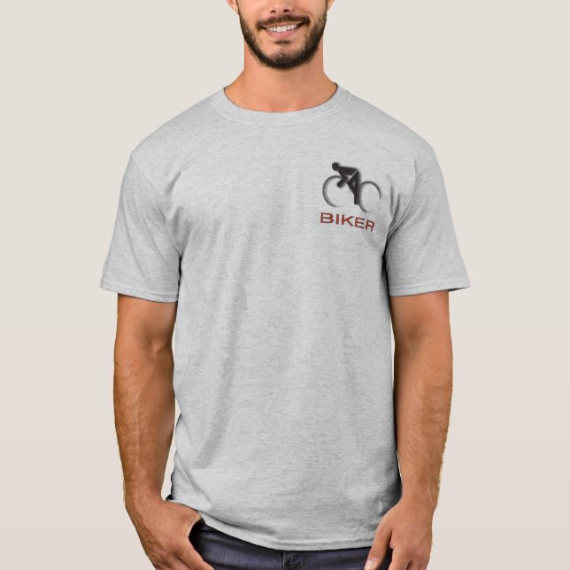 Biker fick- t t-shirt (Framsida)