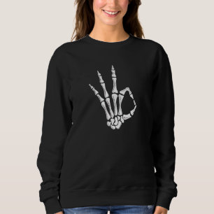Biker Finger Skull Biking Summer Land Biking M. T Shirt