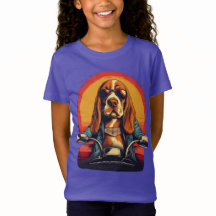 biker för coolans bundna tillgång i solnedgången