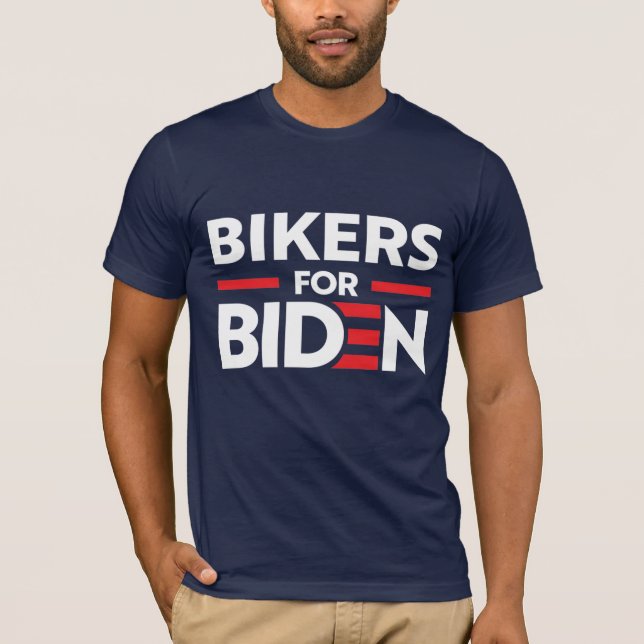 BIKER FÖR JÄMFÖRELSE BIDEN T SHIRT (Framsida)