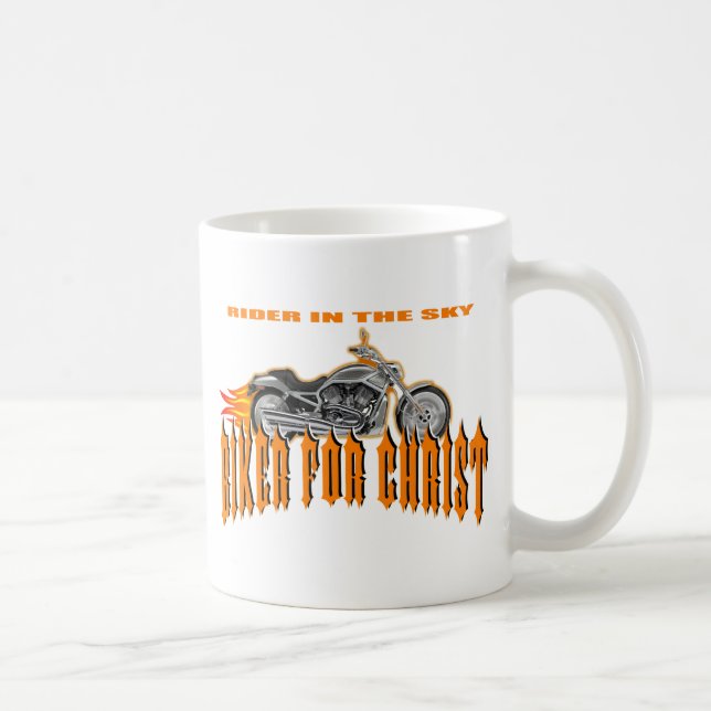 Biker för Kristus Kaffemugg (Höger)